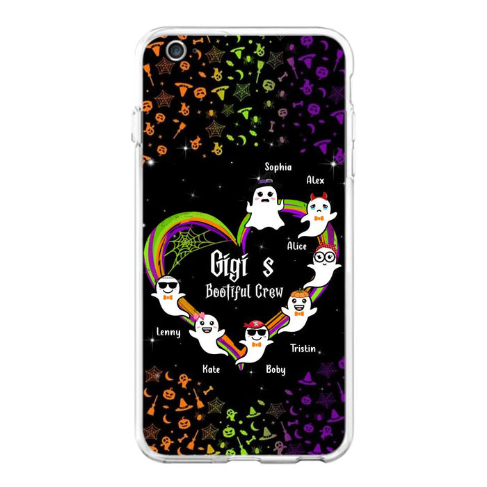 Custom Personalized Gigi's Bootiful Crew Phone Case - Halloween Gift for Grandma - Up to 7 Grandkids - Case For iPhone And Samsung