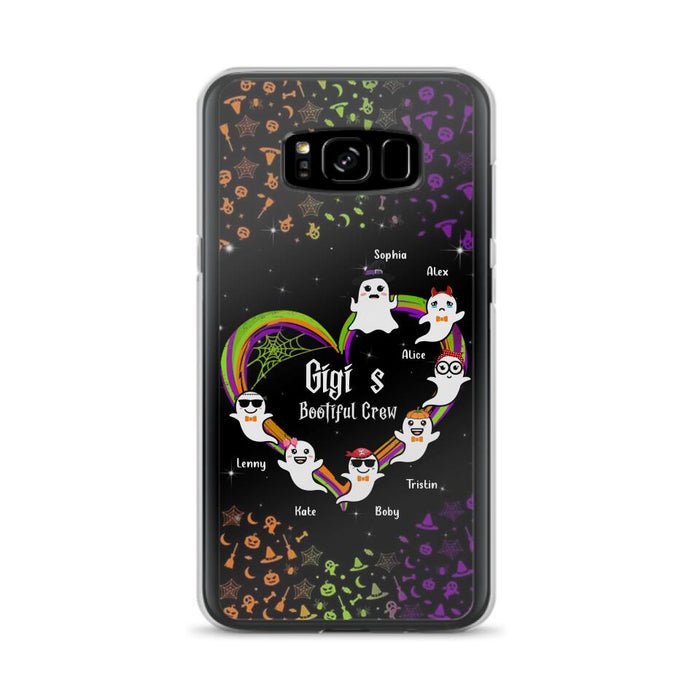 Custom Personalized Gigi's Bootiful Crew Phone Case - Halloween Gift for Grandma - Up to 7 Grandkids - Case For iPhone And Samsung