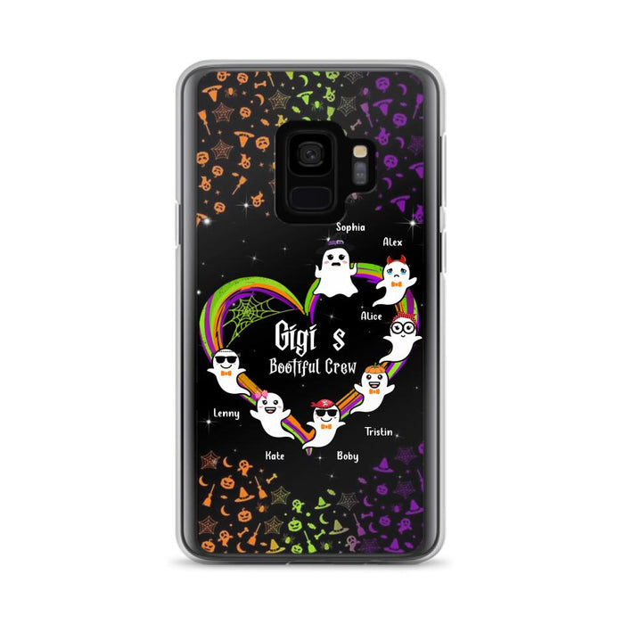 Custom Personalized Gigi's Bootiful Crew Phone Case - Halloween Gift for Grandma - Up to 7 Grandkids - Case For iPhone And Samsung