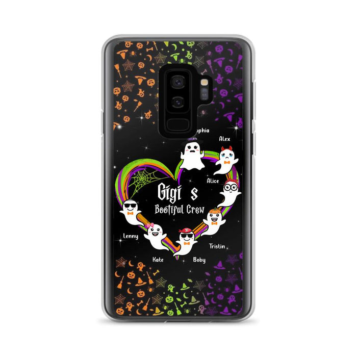 Custom Personalized Gigi's Bootiful Crew Phone Case - Halloween Gift for Grandma - Up to 7 Grandkids - Case For iPhone And Samsung