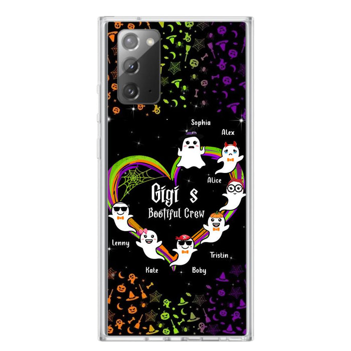 Custom Personalized Gigi's Bootiful Crew Phone Case - Halloween Gift for Grandma - Up to 7 Grandkids - Case For iPhone And Samsung