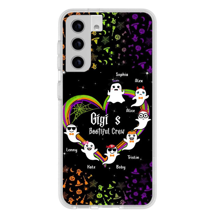 Custom Personalized Gigi's Bootiful Crew Phone Case - Halloween Gift for Grandma - Up to 7 Grandkids - Case For iPhone And Samsung