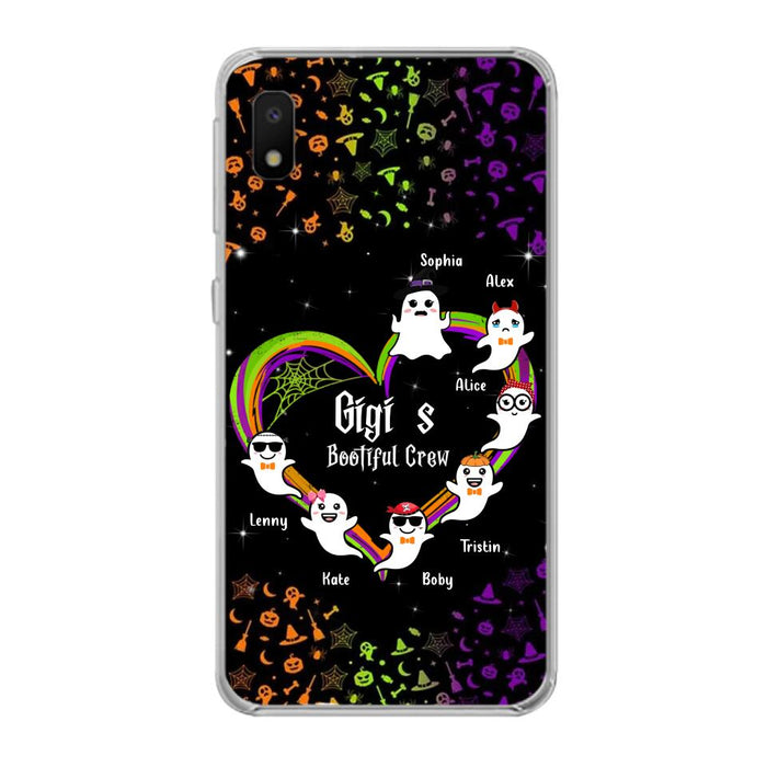 Custom Personalized Gigi's Bootiful Crew Phone Case - Halloween Gift for Grandma - Up to 7 Grandkids - Case For iPhone And Samsung