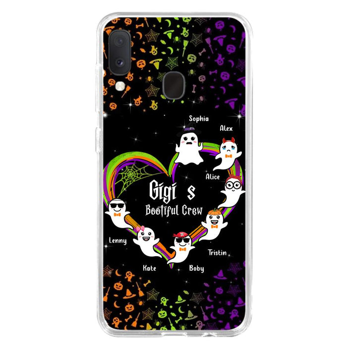 Custom Personalized Gigi's Bootiful Crew Phone Case - Halloween Gift for Grandma - Up to 7 Grandkids - Case For iPhone And Samsung