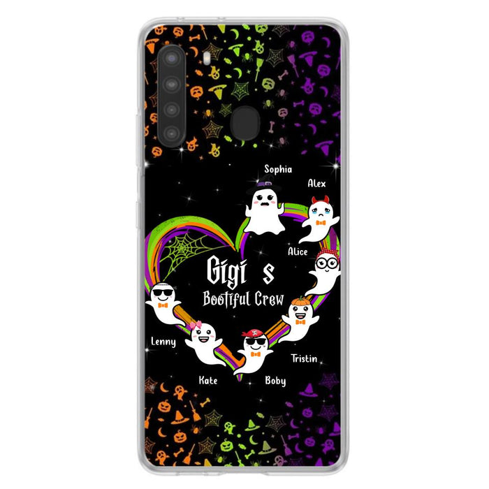 Custom Personalized Gigi's Bootiful Crew Phone Case - Halloween Gift for Grandma - Up to 7 Grandkids - Case For iPhone And Samsung