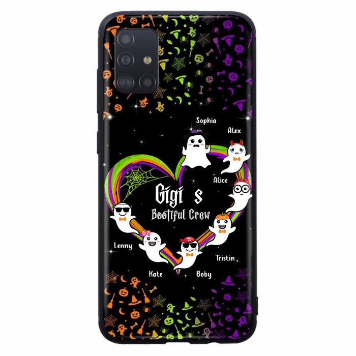 Custom Personalized Gigi's Bootiful Crew Phone Case - Halloween Gift for Grandma - Up to 7 Grandkids - Case For iPhone And Samsung