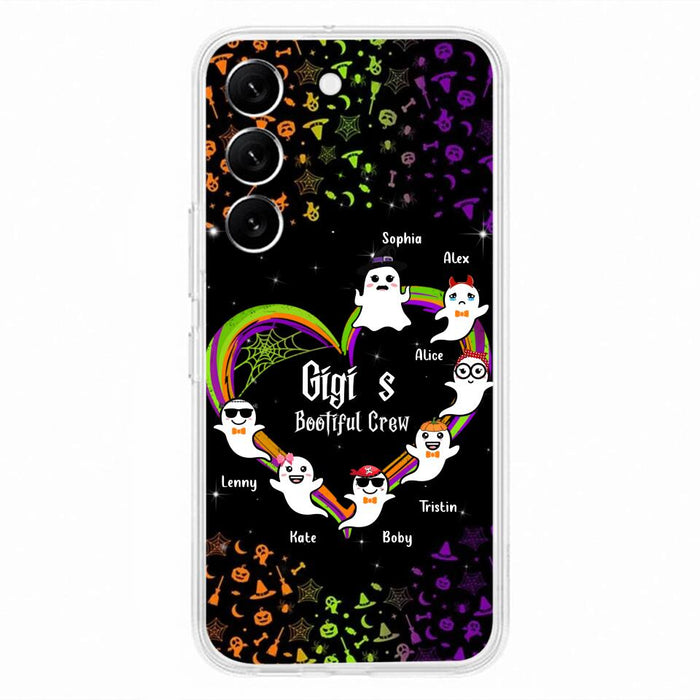 Custom Personalized Gigi's Bootiful Crew Phone Case - Halloween Gift for Grandma - Up to 7 Grandkids - Case For iPhone And Samsung