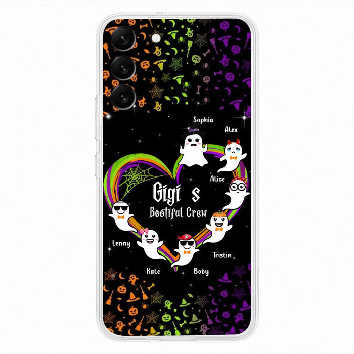 Custom Personalized Gigi's Bootiful Crew Phone Case - Halloween Gift for Grandma - Up to 7 Grandkids - Case For iPhone And Samsung