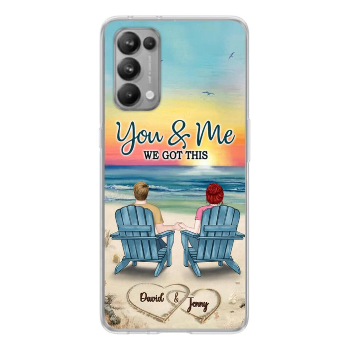 Custom Personalized Couple Phone Case - Gift Idea For Couple - You & Me We Got This - Case for Xiaomi, Huawei & Oppo