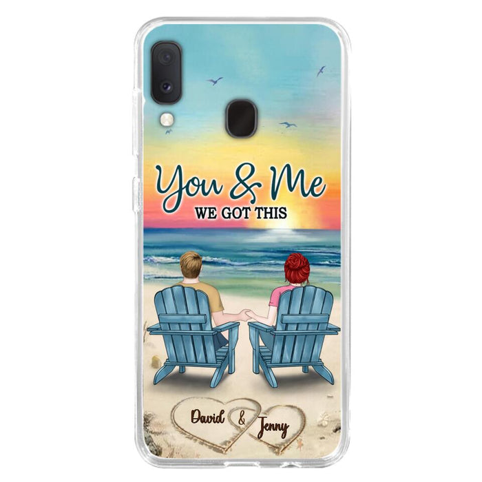 Custom Personalized Couple Phone Case - Gift Idea For Couple - You & Me We Got This - Case for iPhone/Samsung