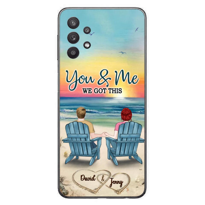 Custom Personalized Couple Phone Case - Gift Idea For Couple - You & Me We Got This - Case for iPhone/Samsung