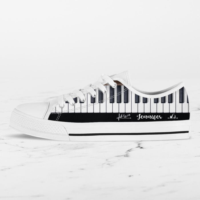 Custom Personalized Piano Sneakers - QDDRT6