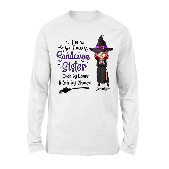 Custom Personalized Witch Shirt/ Hoodie - Gift Idea For Halloween - I'm The Fourth Sanderson Sister