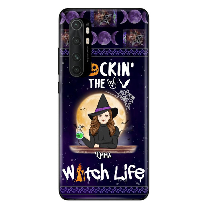 Custom Personalized Witch Phone Case - Halloween Gift Idea - Rockin' The Witch Life - Case For Xiaomi, Huawei & Oppo