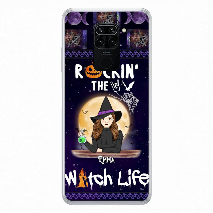 Custom Personalized Witch Phone Case - Halloween Gift Idea - Rockin' The Witch Life - Case For Xiaomi, Huawei & Oppo