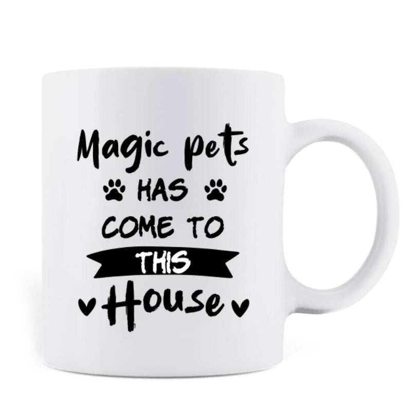 Personalized Halloween Pets On Car Coffee  Mug - Up to 5 Pets - It's Just A Bunch Of Hocus Pocus - NCEQ9H