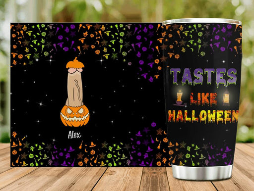 Choose Your Icon Personalized Halloween Insulated Tumbler with Straw