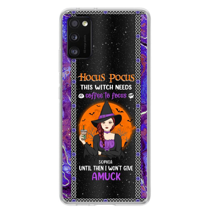 Custom Personalized Witch Phone Case - Halloween Gift Idea For Friends - Hocus Pocus - Case for iPhone & Samsung