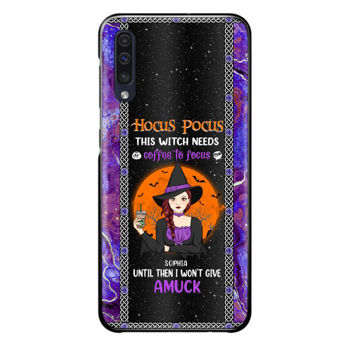 Custom Personalized Witch Phone Case - Halloween Gift Idea For Friends - Hocus Pocus - Case for iPhone & Samsung