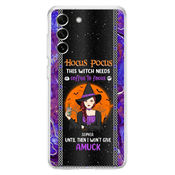 Custom Personalized Witch Phone Case - Halloween Gift Idea For Friends - Hocus Pocus - Case for iPhone & Samsung