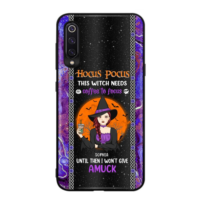 Custom Personalized Witch Phone Case - Halloween Gift Idea For Friends - Hocus Pocus - Case For Xiaomi, Oppo & Huawei