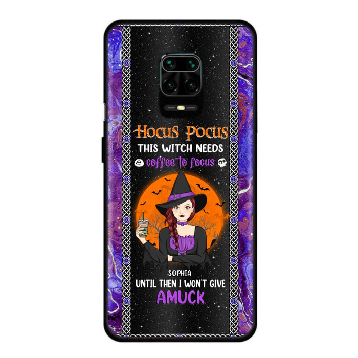 Custom Personalized Witch Phone Case - Halloween Gift Idea For Friends - Hocus Pocus - Case For Xiaomi, Oppo & Huawei