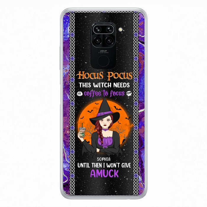 Custom Personalized Witch Phone Case - Halloween Gift Idea For Friends - Hocus Pocus - Case For Xiaomi, Oppo & Huawei