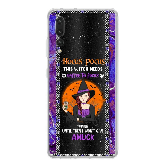 Custom Personalized Witch Phone Case - Halloween Gift Idea For Friends - Hocus Pocus - Case For Xiaomi, Oppo & Huawei