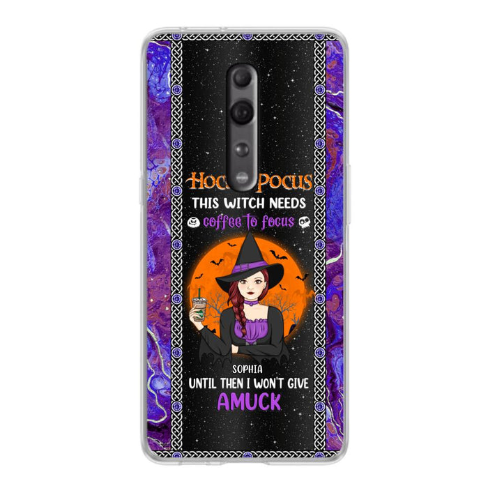 Custom Personalized Witch Phone Case - Halloween Gift Idea For Friends - Hocus Pocus - Case For Xiaomi, Oppo & Huawei