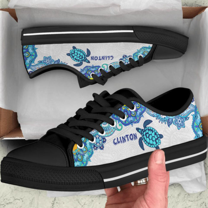 Custom Personalized Turtle Sneakers - SEWD5O