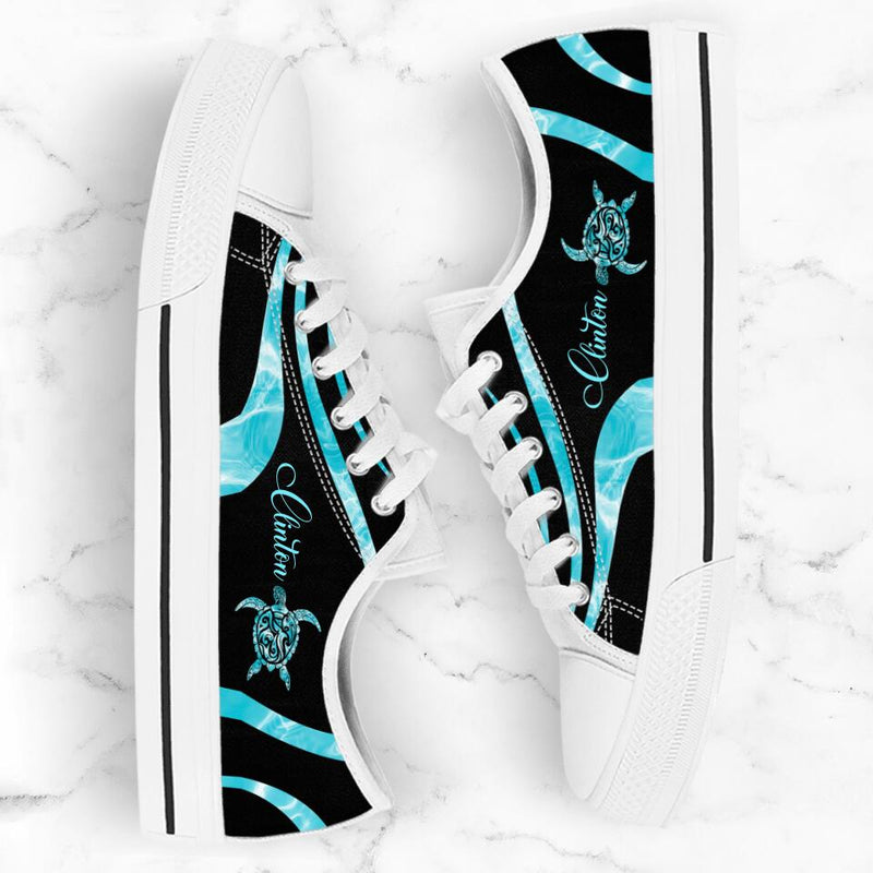 Personalized Turtle Sneakers - Best Gift For Turtle Lovers - SEWD5O