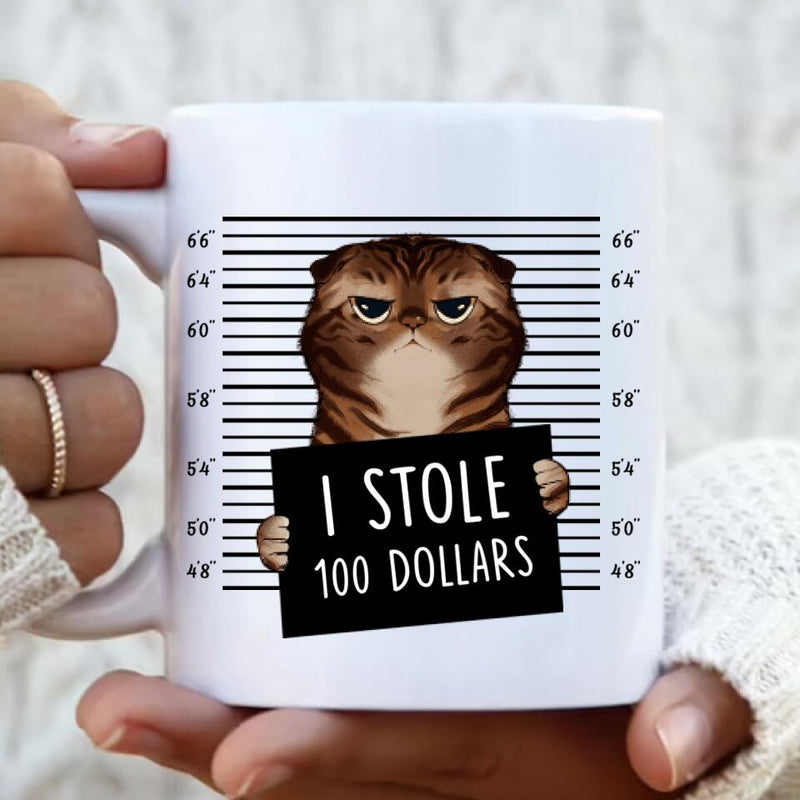 Personalized Bad Cat Coffee Mug -  Gift Idea For Cat Lover