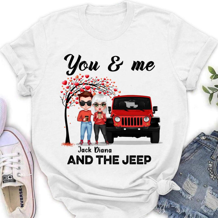 Custom Personalized Off-road Couple Shirt - Best Gift For Couple - You & Me