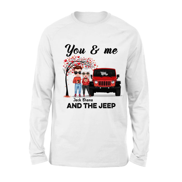 Custom Personalized Off-road Couple Shirt - Best Gift For Couple - You & Me