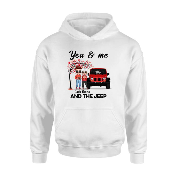 Custom Personalized Off-road Couple Shirt - Best Gift For Couple - You & Me