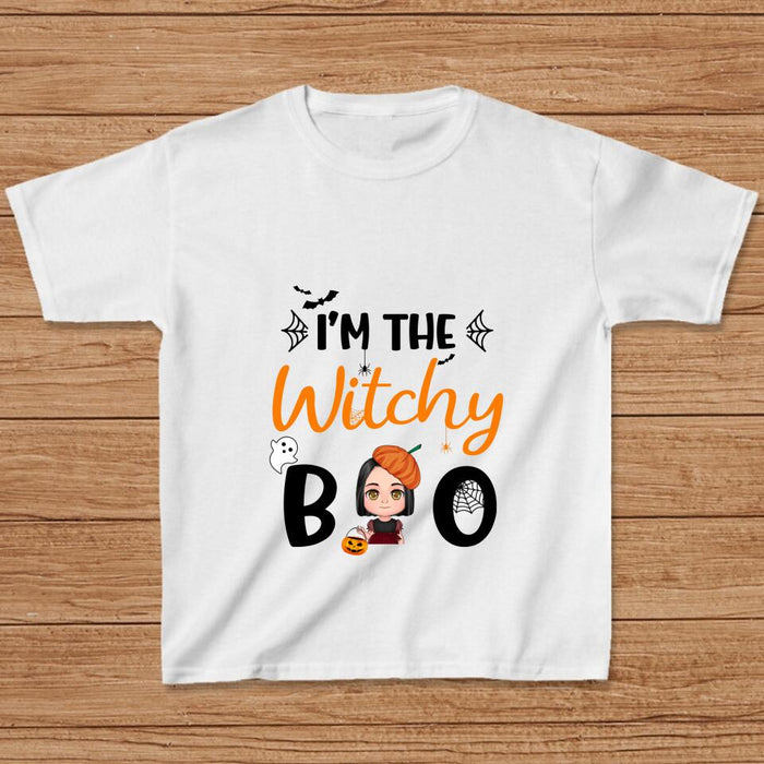 Custom Personalized I Am The Boo Family T-shirt - Halloween Gift Idea For Whole Family