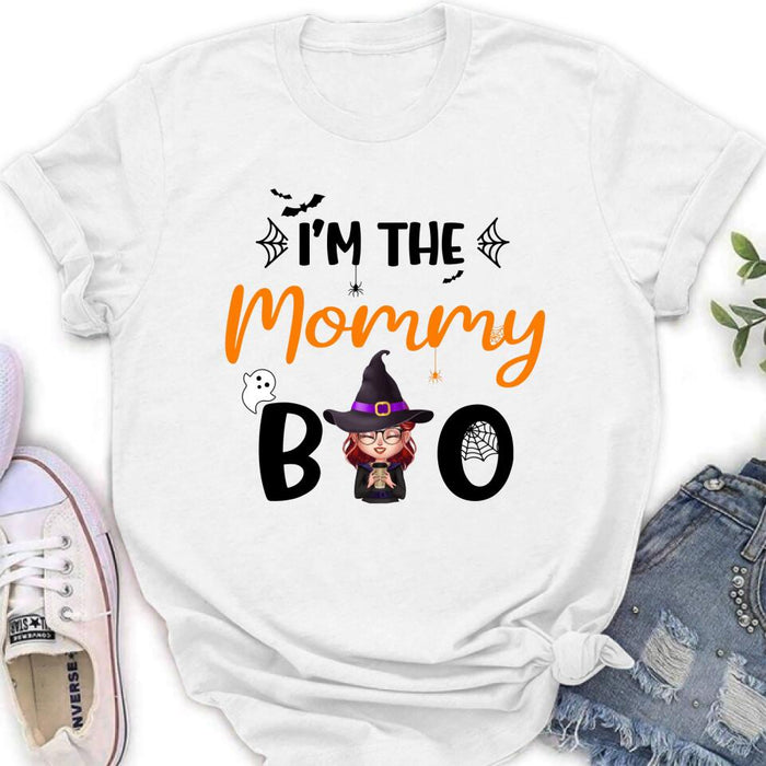 Custom Personalized I Am The Boo Family T-shirt - Halloween Gift Idea For Whole Family