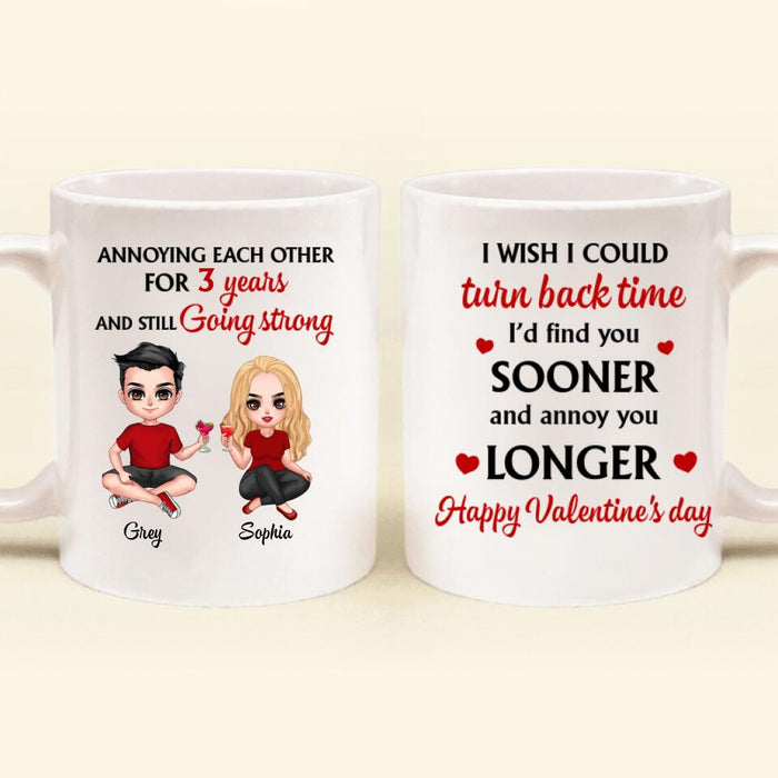 Custom Personalized Couple Coffee Mug - Gifts for Couples, Lovers - Annoying Couple Mug