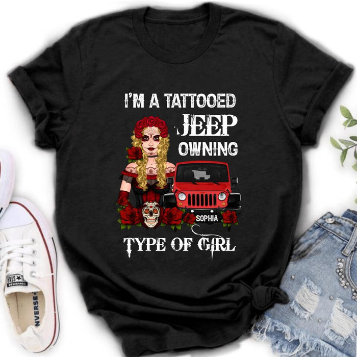 Custom Personalized Off-road Girl T-shirt/ Long Sleeve/ Sweatshirt - Gift Idea For Halloween/ Off-road Lover