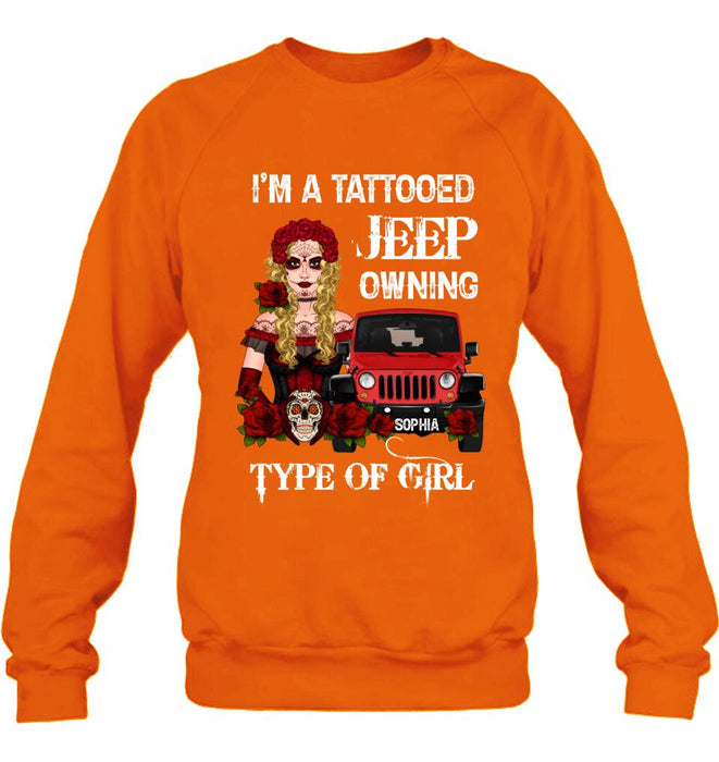 Custom Personalized Off-road Girl T-shirt/ Long Sleeve/ Sweatshirt - Gift Idea For Halloween/ Off-road Lover