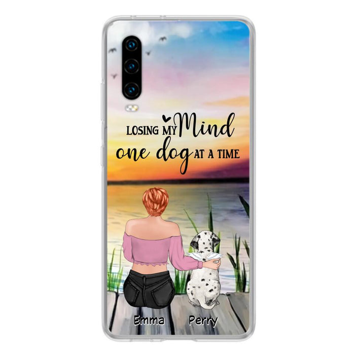 Custom Personalized Pet Mom/Dad Phone Case For Xiaomi/ Oppo/ Huawei - Gift Idea For Pet Owner With Up To 5 Cats/ Dogs - Losing My Mind One Dog At A Time