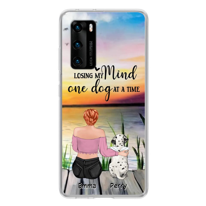 Custom Personalized Pet Mom/Dad Phone Case For Xiaomi/ Oppo/ Huawei - Gift Idea For Pet Owner With Up To 5 Cats/ Dogs - Losing My Mind One Dog At A Time