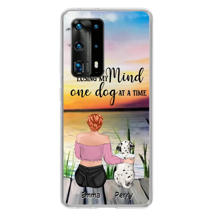 Custom Personalized Pet Mom/Dad Phone Case For Xiaomi/ Oppo/ Huawei - Gift Idea For Pet Owner With Up To 5 Cats/ Dogs - Losing My Mind One Dog At A Time