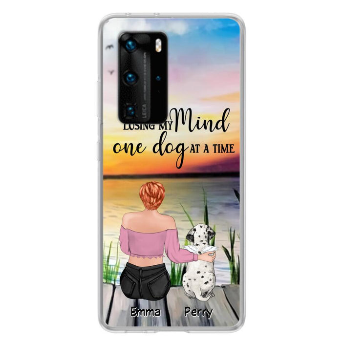 Custom Personalized Pet Mom/Dad Phone Case For Xiaomi/ Oppo/ Huawei - Gift Idea For Pet Owner With Up To 5 Cats/ Dogs - Losing My Mind One Dog At A Time