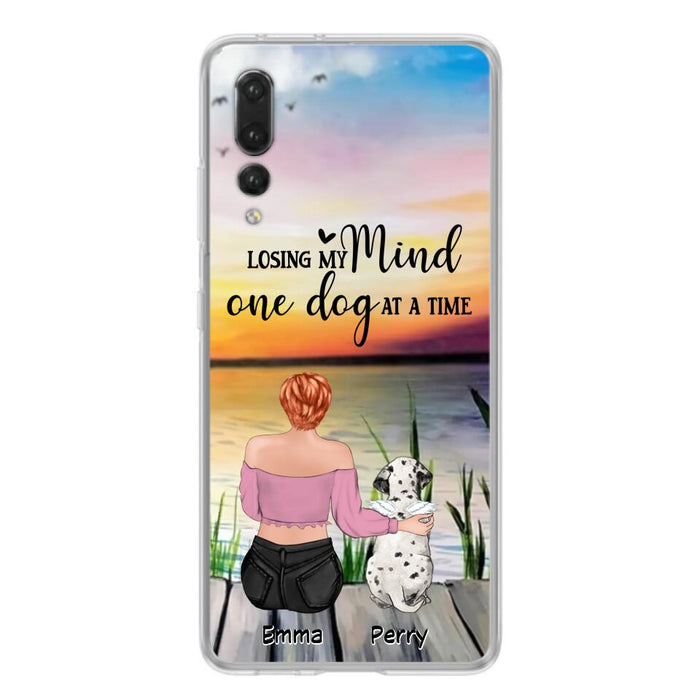 Custom Personalized Pet Mom/Dad Phone Case For Xiaomi/ Oppo/ Huawei - Gift Idea For Pet Owner With Up To 5 Cats/ Dogs - Losing My Mind One Dog At A Time