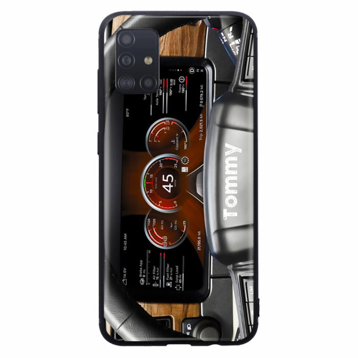 Custom Personalized Truck Dashboard Phone Case - Case For Iphone, Samsung and Xiaomi - 6D8KY1