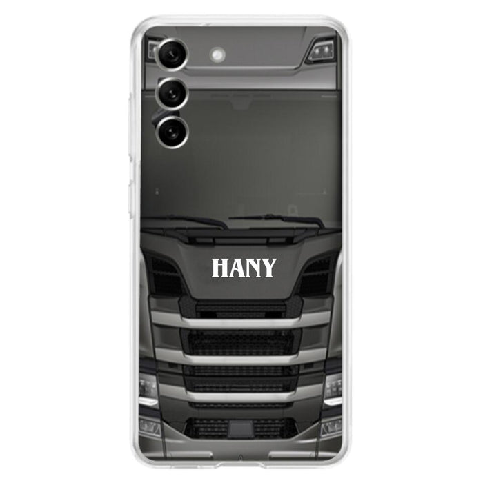 Custom Personalized Heavy Truck Phone Case - Gift Idea For Truckers - Case For iPhone, Samsung and Xiaomi - PGS2ML