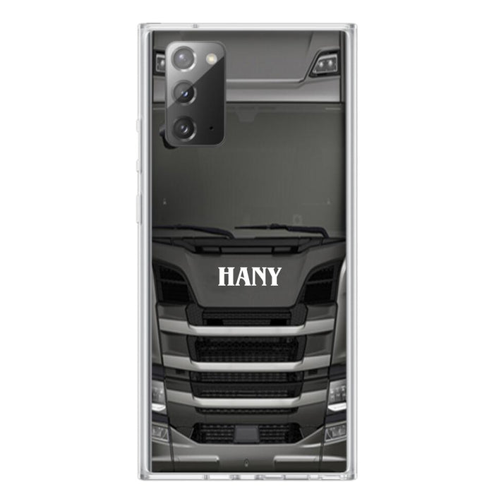 Custom Personalized Heavy Truck Phone Case - Gift Idea For Truckers - Case For iPhone, Samsung and Xiaomi - PGS2ML