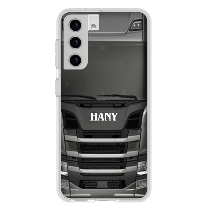 Custom Personalized Heavy Truck Phone Case - Gift Idea For Truckers - Case For iPhone, Samsung and Xiaomi - PGS2ML