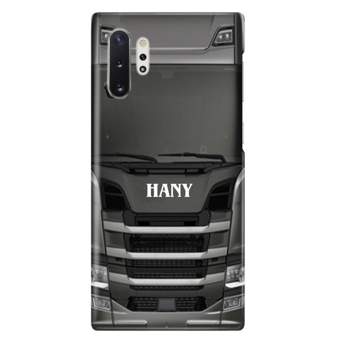 Custom Personalized Heavy Truck Phone Case - Gift Idea For Truckers - Case For iPhone, Samsung and Xiaomi - PGS2ML